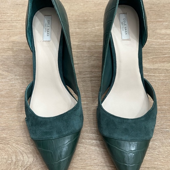 Cole Haan Shoes Cole Haan Green Pumps Size 9 Poshmark